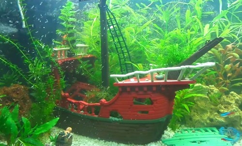 Best Sunken Ship Aquarium Decorations Shipwreck Theme